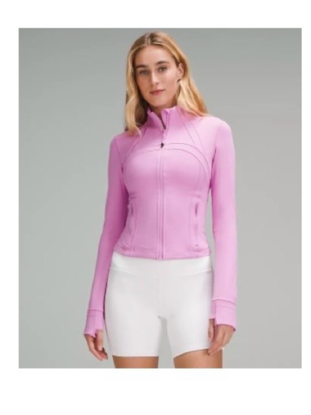 Define Cropped Jacket Nulu Pink Mauve